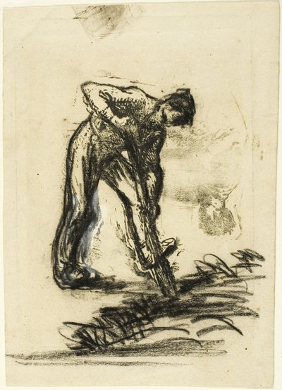 Campesino Cavando de Jean Francois Millet