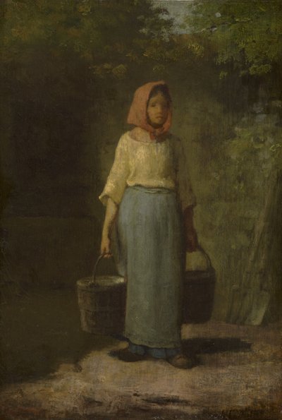 Campesina regresando del pozo de Jean Francois Millet
