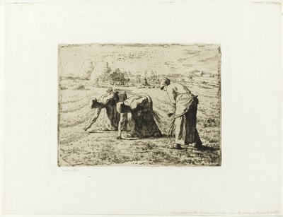Campesino con carretilla de Jean Francois Millet