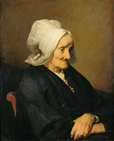 Retrato de la viuda Roumy de Jean Francois Millet