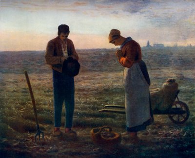 El Ángelus, 1857-1859, 1912 de Jean Francois Millet