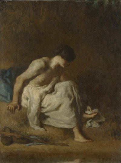 El bañista de Jean Francois Millet