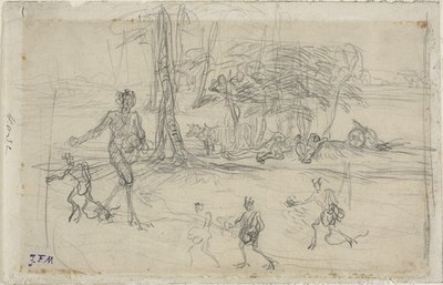 El Diablo Sembrando de Jean Francois Millet