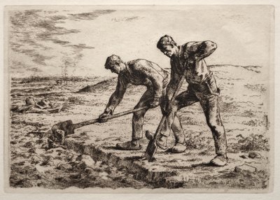 Los Cavadores de Jean Francois Millet