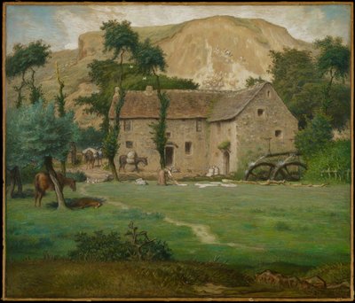 La casa de campo, c.1867-69 de Jean Francois Millet