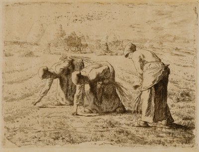 Las espigadoras de Jean Francois Millet