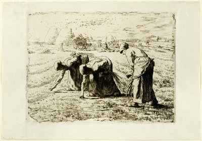 Las espigadoras de Jean Francois Millet