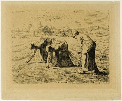 Las espigadoras de Jean Francois Millet