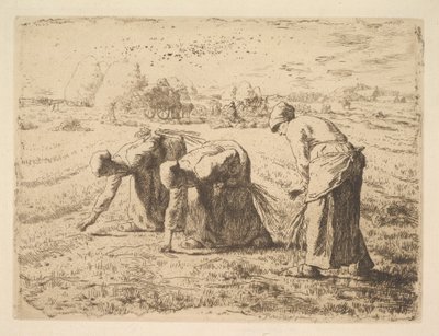 Las espigadoras de Jean Francois Millet