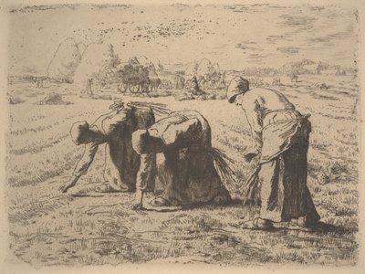 Las espigadoras de Jean Francois Millet