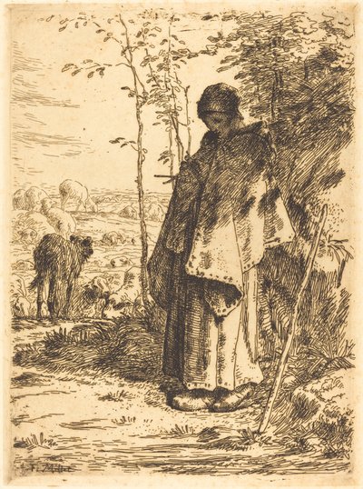 La Gran Pastora de Jean Francois Millet
