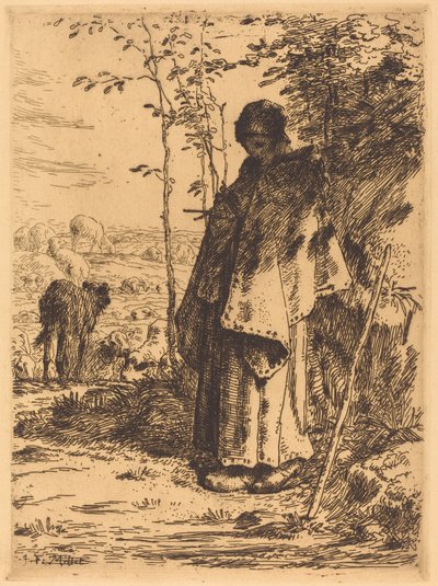 La gran pastora de Jean Francois Millet