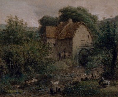El viejo molino de Jean Francois Millet