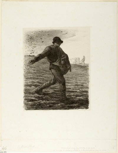 El sembrador de Jean Francois Millet