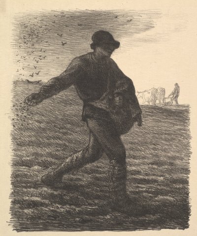 El Sembrador de Jean Francois Millet