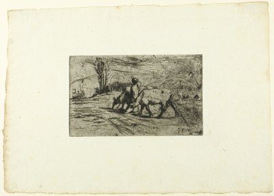 Las dos vacas de Jean Francois Millet