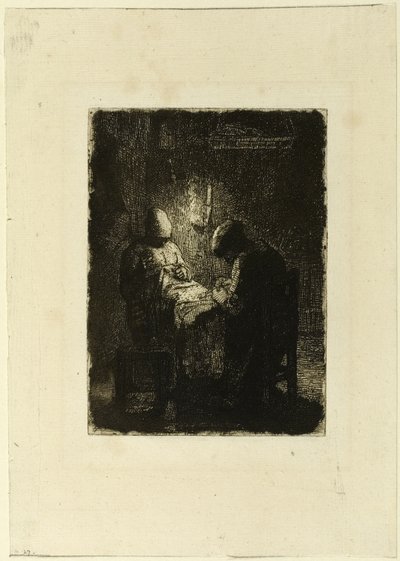 La Vigilia de Jean Francois Millet