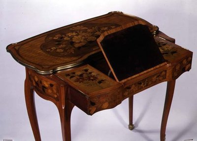 Mesa de escritura mecánica, c.1760 de Jean Francois Oeben