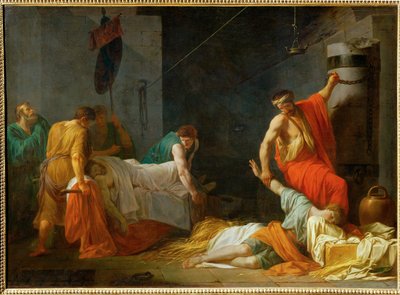 Les funerailles de Miltiade - Los funerales de Milcíades ... de Jean François Pierre Peyron