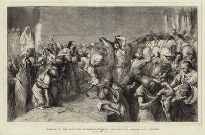 Festival de los Aissawah de Jean Francois Portaels