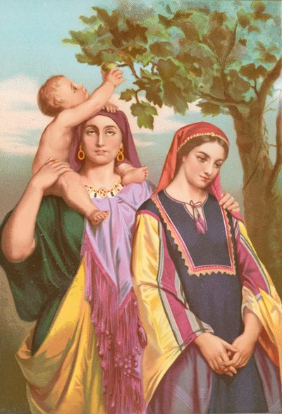 Lea y Raquel de Jean Francois Portaels