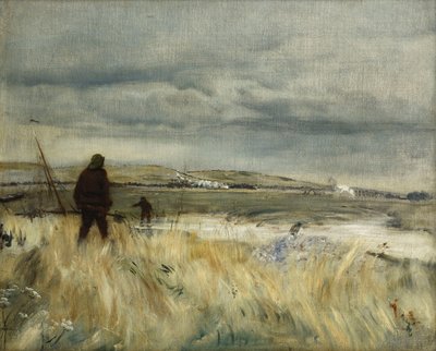 Pescadores bretones de Jean Francois Raffaelli