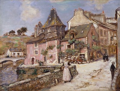 Escena de un pueblo bretón de Jean Francois Raffaelli
