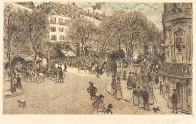 El Bulevar de los Italianos de Jean Francois Raffaelli