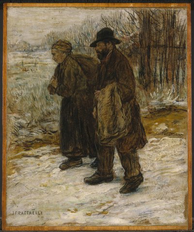 Recolectores de trapos parisinos, c.1885 de Jean Francois Raffaelli
