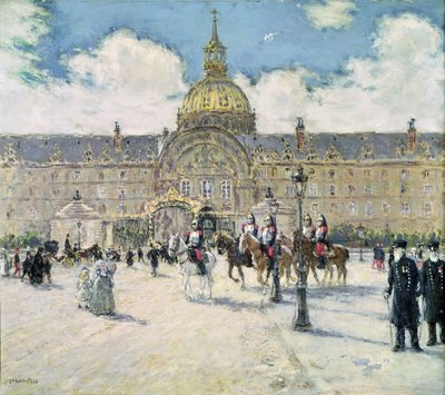 El Hotel des Invalides de Jean Francois Raffaelli