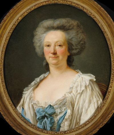 Retrato de Madame Geoffrin 1699-1777, 1787 de Jean François Gilles Colson