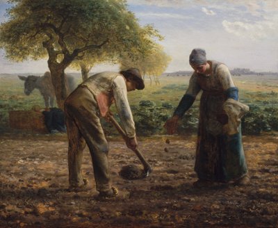 Plantadores de patatas de Jean Francois Millet