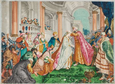 La coronación de Esther de Jean François de Troy