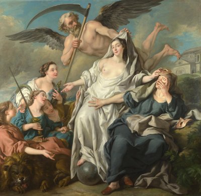 El Tiempo desvelando la Verdad, 1733 de Jean François de Troy