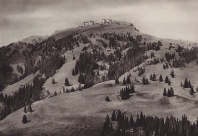 Hoteles Rigi Kulm (foto b/n) de Jean Gaberell