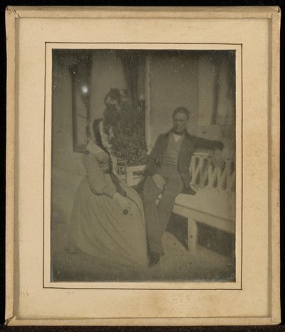[Retrato de Anna de Westphalen y su marido] de Jean Gabriel Eynard