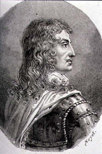 Retrato de François, Duque de La Rochefoucauld (1613-80) de Jean Georges (after) Huyot