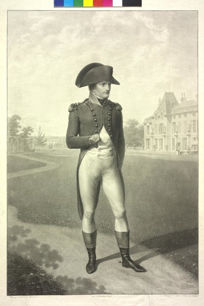 Napoleón I Bonaparte (aguafuerte) de Jean Godefroy