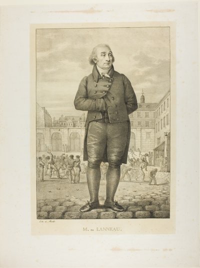 Retrato del Sr. de Lanneau de Jean Henri Marlet
