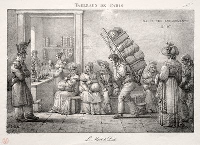 Escenas de París: La Casa de Empeño de Jean Henri Marlet
