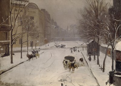 El cruce de Rennes Raspail, c.1889 de Jean Henri Zuber
