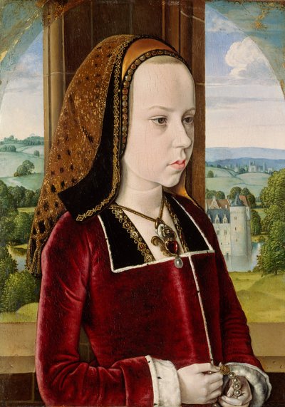 Margarita de Austria, ca. 1490 de Jean Hey