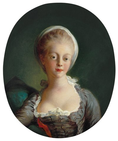 Fragonard - Retrato de una joven, ca. 1770 - 1772 de Jean Honore Fragonard