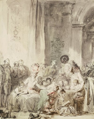 La Competencia de Jean Honore Fragonard