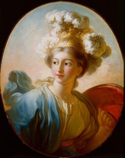 La diosa Minerva de Jean Honore Fragonard