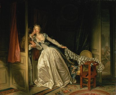El beso robado de Jean Honore Fragonard