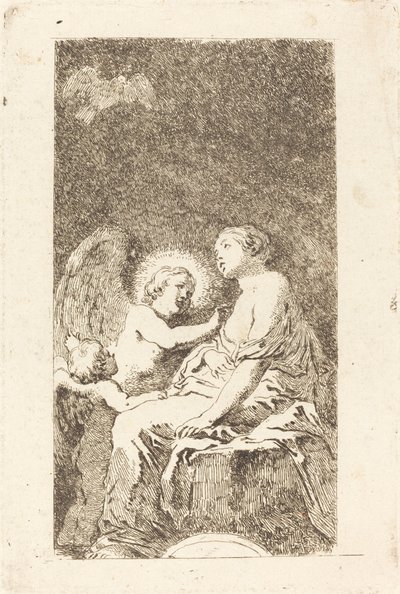 Santa Catalina de Alejandría de Jean Honoré Fragonard after Marco Cardisco