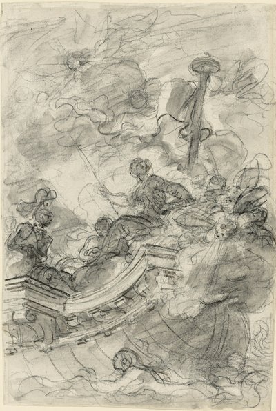 Astolfo zarpa con Andronica y Sofrosina de Jean Honore Fragonard