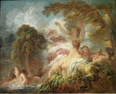 Bañistas de Jean Honore Fragonard