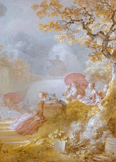 La gallina ciega (Le Colin-Maillard) c.1755-80 de Jean Honore Fragonard